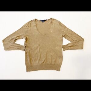 Ralph Lauren sport v-neck sweater size M